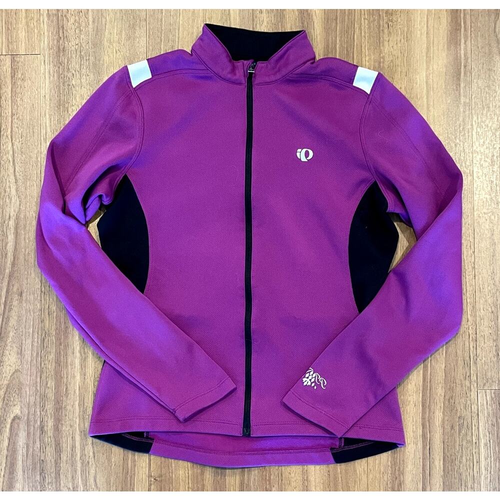 Pearl Izumi Women's Cycling Jacket Fleece Lined Size S Purple
